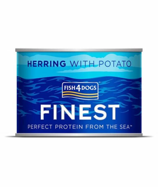 Fish4Dogs – Herring Complete Wet Dog Food (185g)