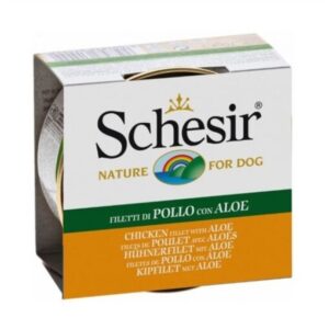 Schesir Chicken fillets with Aloe For Dog-150g