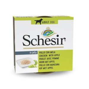 Schesir Chicken fillets with Apple For Dog