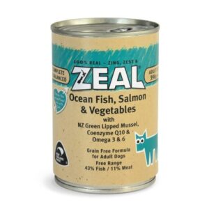 Zeal – Ocean Fish, Salmon & Vegetables (390g)