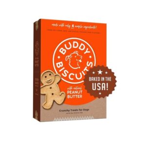 Buddy Biscuits Crunchy Treats With Peanut Butter – 16 Oz