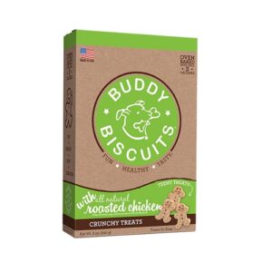 Buddy Biscuits TEENY Crunchy Treats With Roasted Chicken – 8 Oz