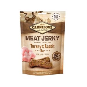 Carnilove Jerky Snack Turkey & Rabbit Bar 100g