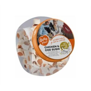 Duvo+ Meat Chicken & Cod Sushi 180g