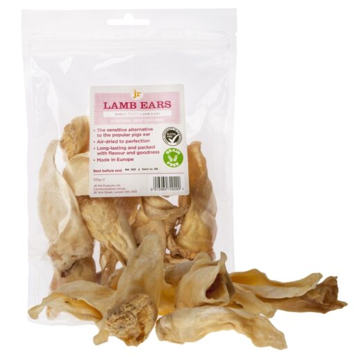 JR – Lamb Ears Natural Dog Treats 100g