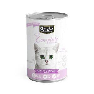 Kit Cat Complete Cuisine Chicken And Skipjack In Broth 150G